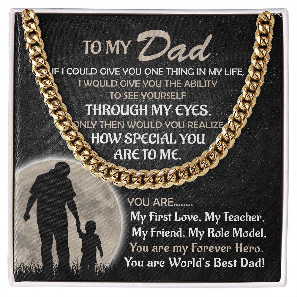 To My Dad You are my Forever Hero Gift from Son