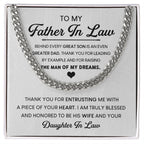 To My Father In Law Behind Every Great Son Is An Even Greater Dad