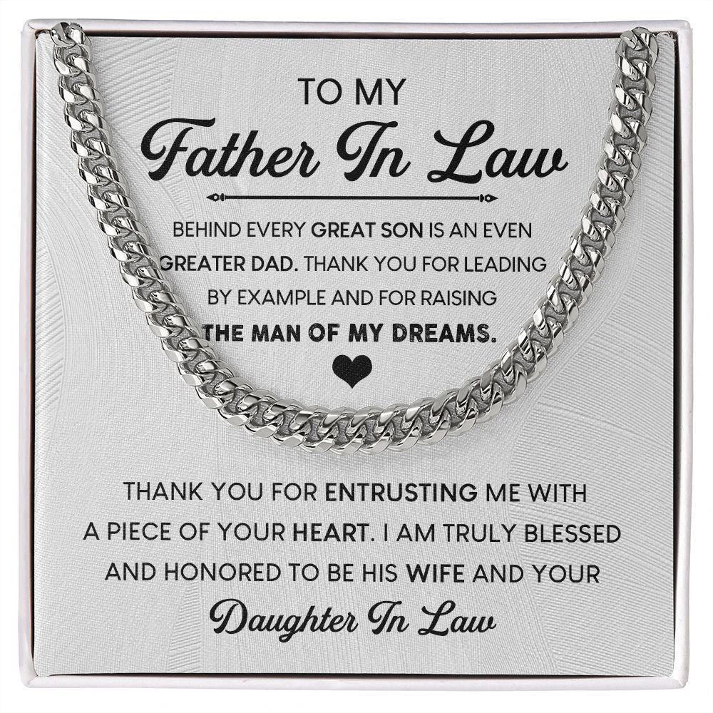 To My Father In Law Behind Every Great Son Is An Even Greater Dad