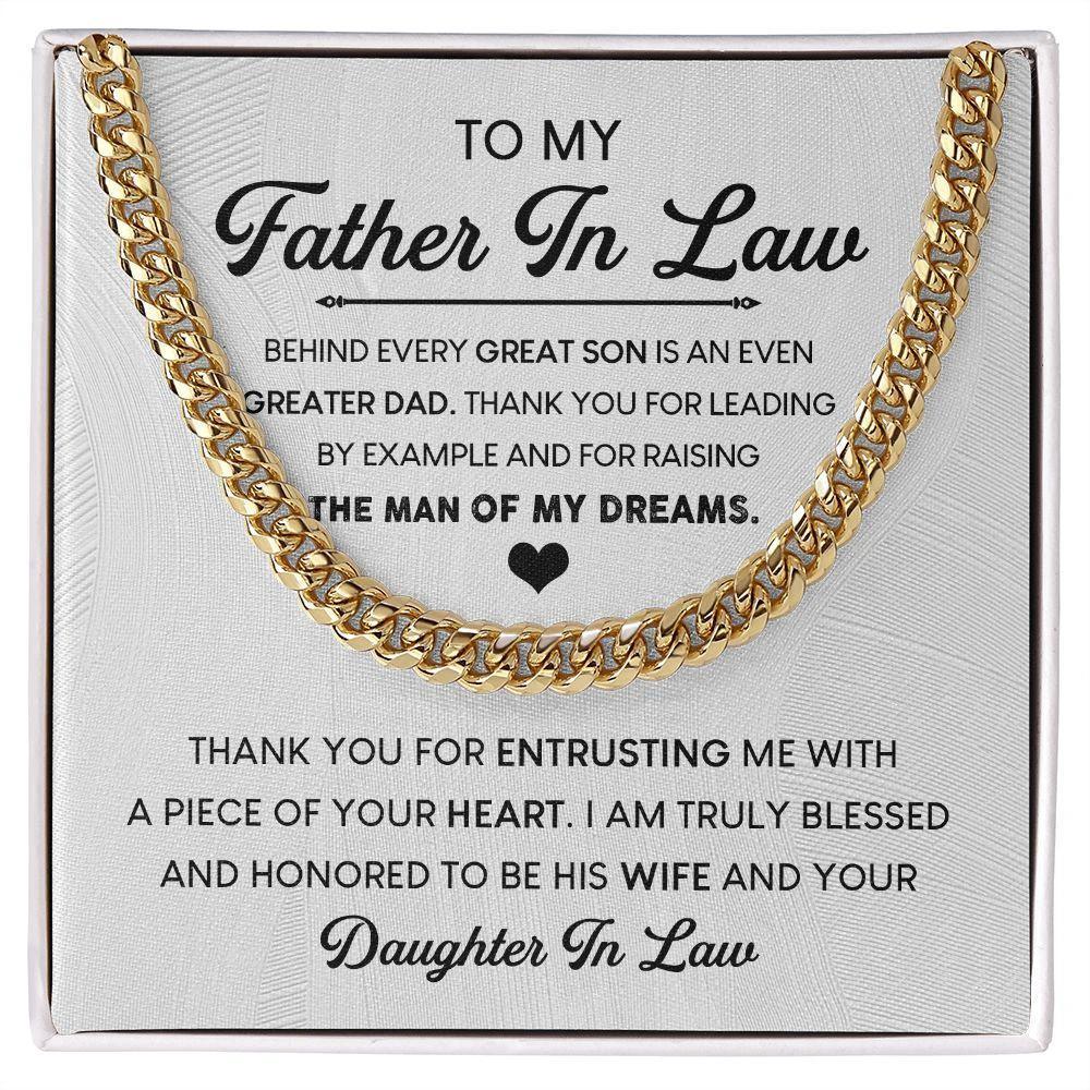 To My Father In Law Behind Every Great Son Is An Even Greater Dad
