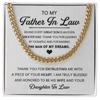To My Father In Law Behind Every Great Son Is An Even Greater Dad