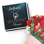 To My Girlfriend I Think You Should Know Forever Love Pendant Necklace