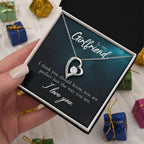 To My Girlfriend I Think You Should Know Forever Love Pendant Necklace