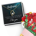 To My Girlfriend I Think You Should Know Forever Love Pendant Necklace