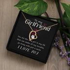 To My Girlfriend You are the only Girl in My Life Forever Love Pendant Necklace