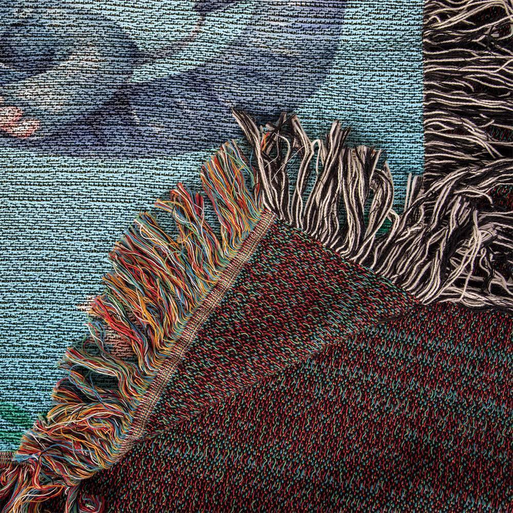 To My Granddaughter, You bring me Hope and Joy Heirloom Woven Blanket Love Nana