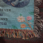 To My Granddaughter, You bring me Hope and Joy Heirloom Woven Blanket
