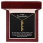To My Grandmother Forever in my Heart Personalized Vertical Name Necklace - Mallard Moon Gift Shop