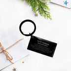To My Husband Gifts, Never give up no matter what, Inspirational Husband Keychain, Encouragement Birthday Christmas Unique Gifts For Husband