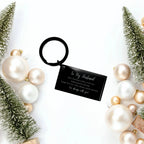 To My Husband Gifts, Never give up no matter what, Inspirational Husband Keychain, Encouragement Birthday Christmas Unique Gifts For Husband