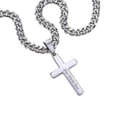To My Husband I Can't Imagine My Life Without You Personalized Cross Necklace