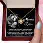 To My Mama Bear My Destination is In Your Arms Love Knot Necklace - Mallard Moon Gift Shop