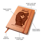 To My Mom I May Have Outgrown Your Lap But I Will Never Outgrow A Place In Your Heart Leather Graphic Journal
