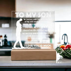 To My Son Inspirational Acrylic Plaque My Journey with You