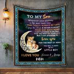 To My Son - Wherever your Journey May Take You, Enjoy the Ride Heirloom Woven Blanket