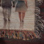 To My Soulmate I Will Always Keep Falling In Love With You Personalized Heirloom Woven Blanket