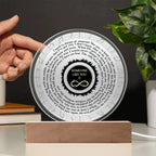 To My Soulmate - Someone Like You - Heartfelt Message Acrylic Plaque