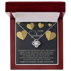 To My Soulmate You are the Best Catch Ever Love Knot Necklace