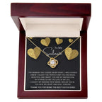 To My Soulmate You are the Best Catch Ever Love Knot Necklace