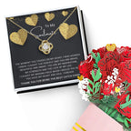 To My Soulmate You are the Best Catch Ever Love Knot Necklace