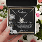 To My Soulmate You are the Best Thing That Ever Happened to Me Valentine Love Knot Necklace