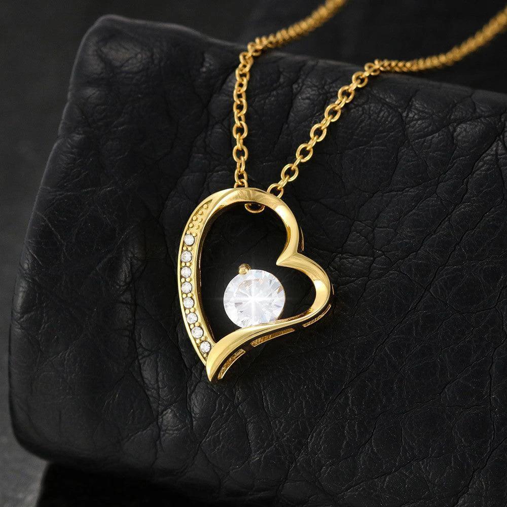 To My Soulmate You Complete Me Forever Love Pendant Necklace
