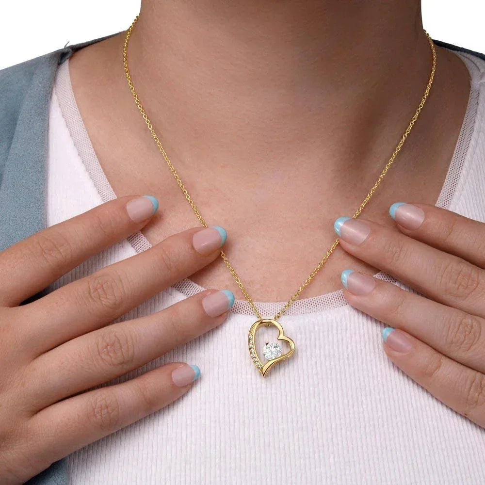 To My Soulmate You Complete Me Forever Love Pendant Necklace