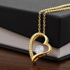 To My Soulmate You Complete Me Forever Love Pendant Necklace