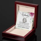 To My Soulmate You Complete Me Forever Love Pendant Necklace