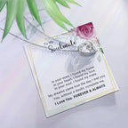 To My Soulmate You Complete Me Forever Love Pendant Necklace