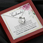 To My Soulmate You Complete Me Forever Love Pendant Necklace
