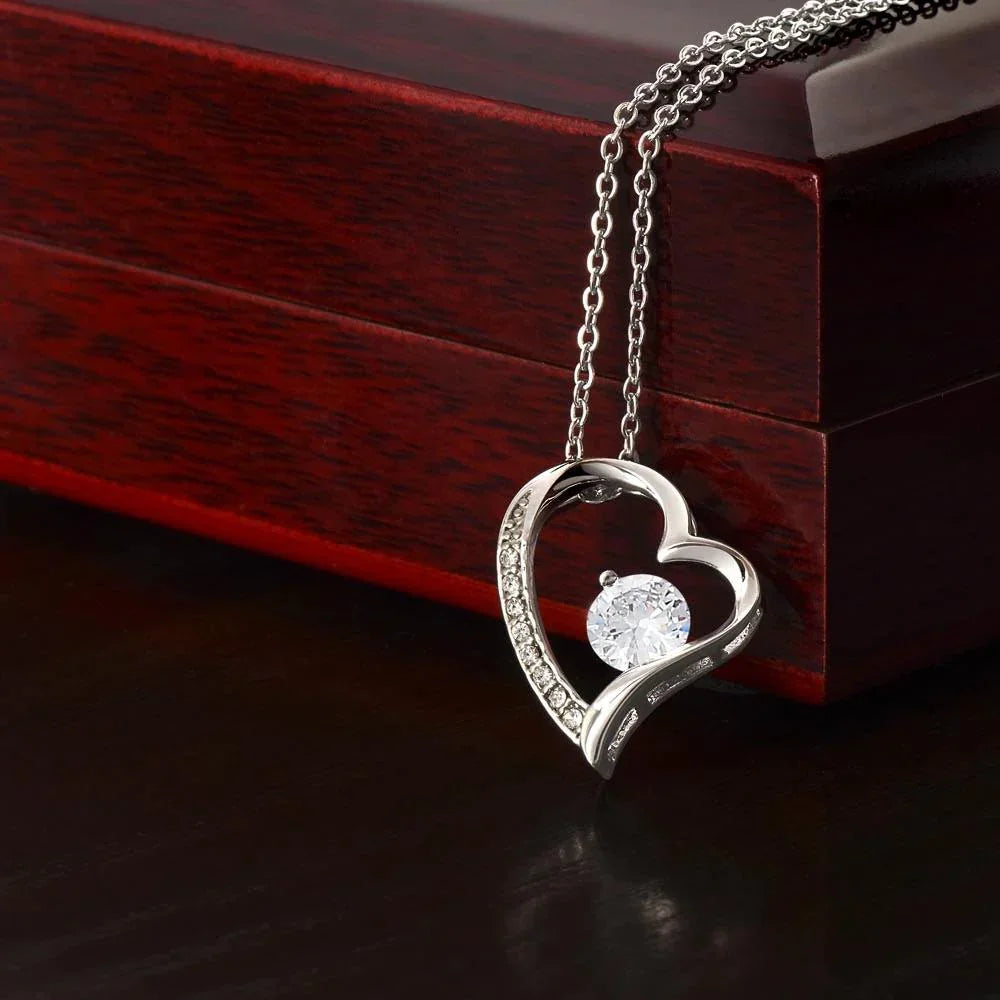 To My Soulmate You Complete Me Forever Love Pendant Necklace