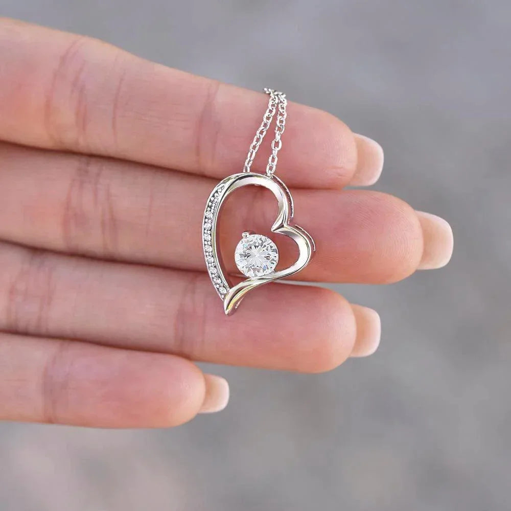 To My Soulmate You Complete Me Forever Love Pendant Necklace
