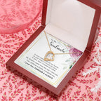 To My Soulmate You Complete Me Forever Love Pendant Necklace