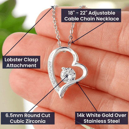 To My Soulmate You Complete Me Forever Love Pendant Necklace - Mallard Moon Gift Shop