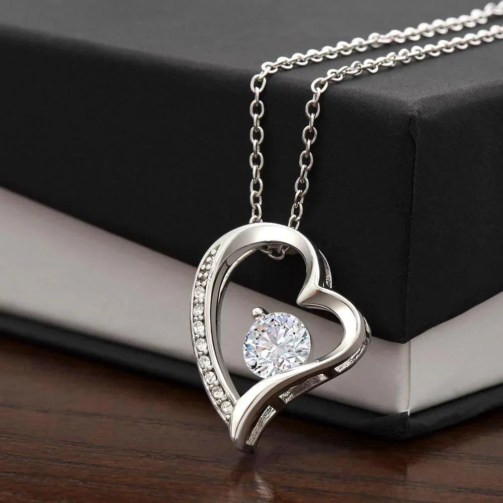 To My Soulmate You Complete Me Forever Love Pendant Necklace