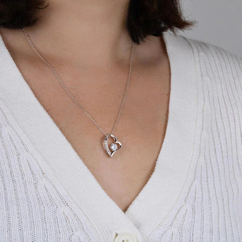 To My Soulmate You Complete Me Forever Love Pendant Necklace