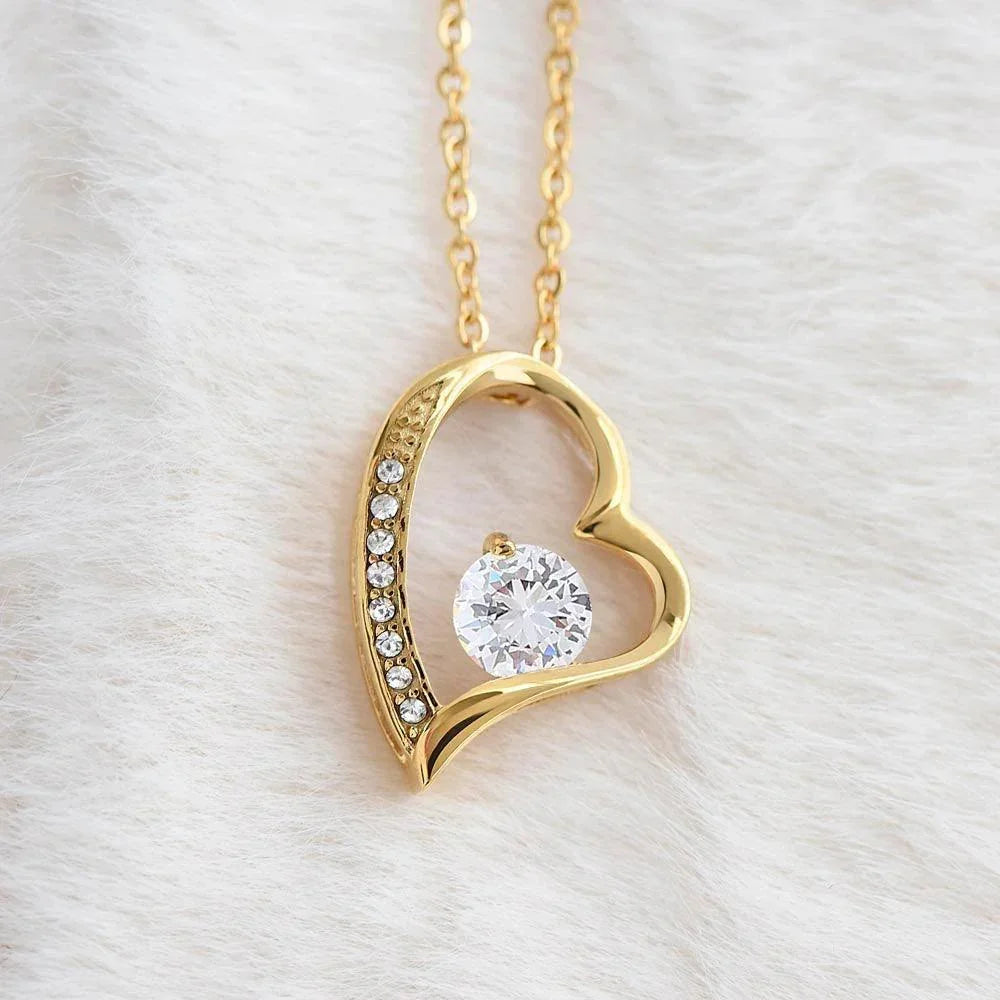 To My Soulmate You Complete Me Forever Love Pendant Necklace