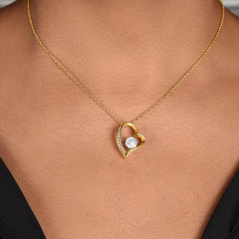 To My Soulmate You Complete Me Forever Love Pendant Necklace