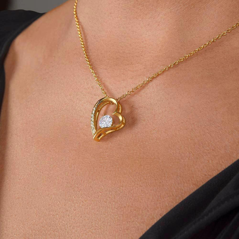 To My Soulmate You Complete Me Forever Love Pendant Necklace