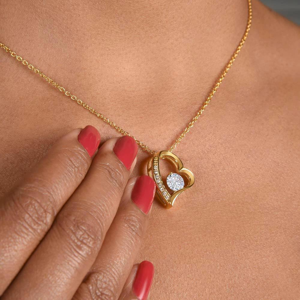 To My Soulmate You Complete Me Forever Love Pendant Necklace