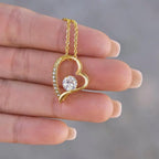 To My Soulmate You Complete Me Forever Love Pendant Necklace