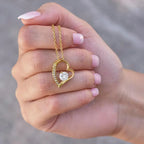 To My Soulmate You Complete Me Forever Love Pendant Necklace