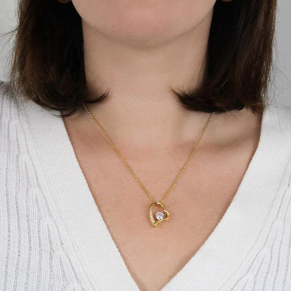To My Soulmate You Complete Me Forever Love Pendant Necklace