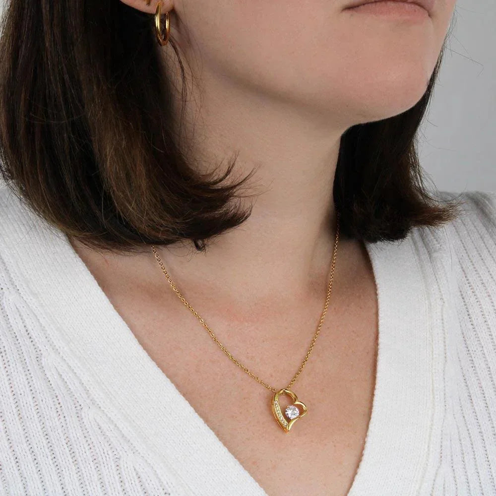 To My Soulmate You Complete Me Forever Love Pendant Necklace