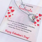 To My Stunning Soulmate I Want to be Your Last Everything Forever Love Pendant Necklace