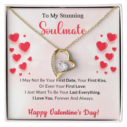 To My Stunning Soulmate I Want to be Your Last Everything Forever Love Pendant Necklace - Mallard Moon Gift Shop