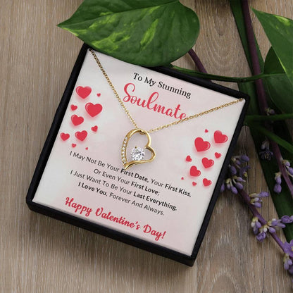 To My Stunning Soulmate I Want to be Your Last Everything Forever Love Pendant Necklace - Mallard Moon Gift Shop