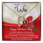 To My Wife Celebrate Our Love Every Day Forever Love Pendant Necklace