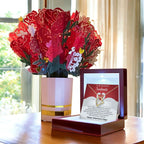 To My Wonderful Soulmate I Am Blessed to Have You for My Valentine Forever Love Pendant Necklace